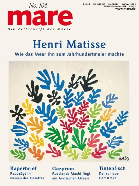 Cover: 9783866480407 | mare 106 - Henri Matisse | Nikolaus Gelpke | Taschenbuch | 130 S.