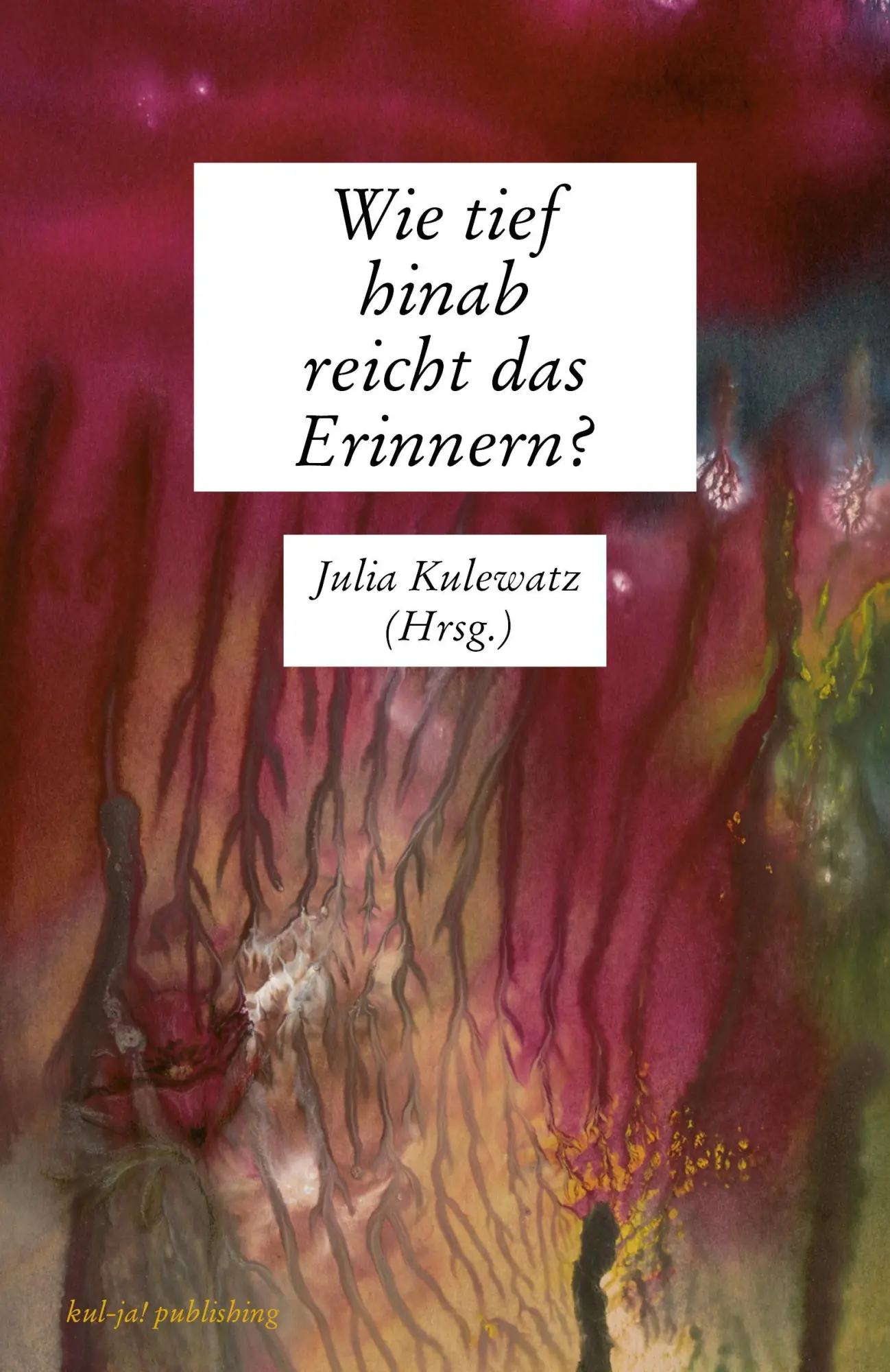 Cover: 9783949260407 | Wie tief hinab reicht das Erinnern? | Julia Kulewatz (u. a.) | Buch