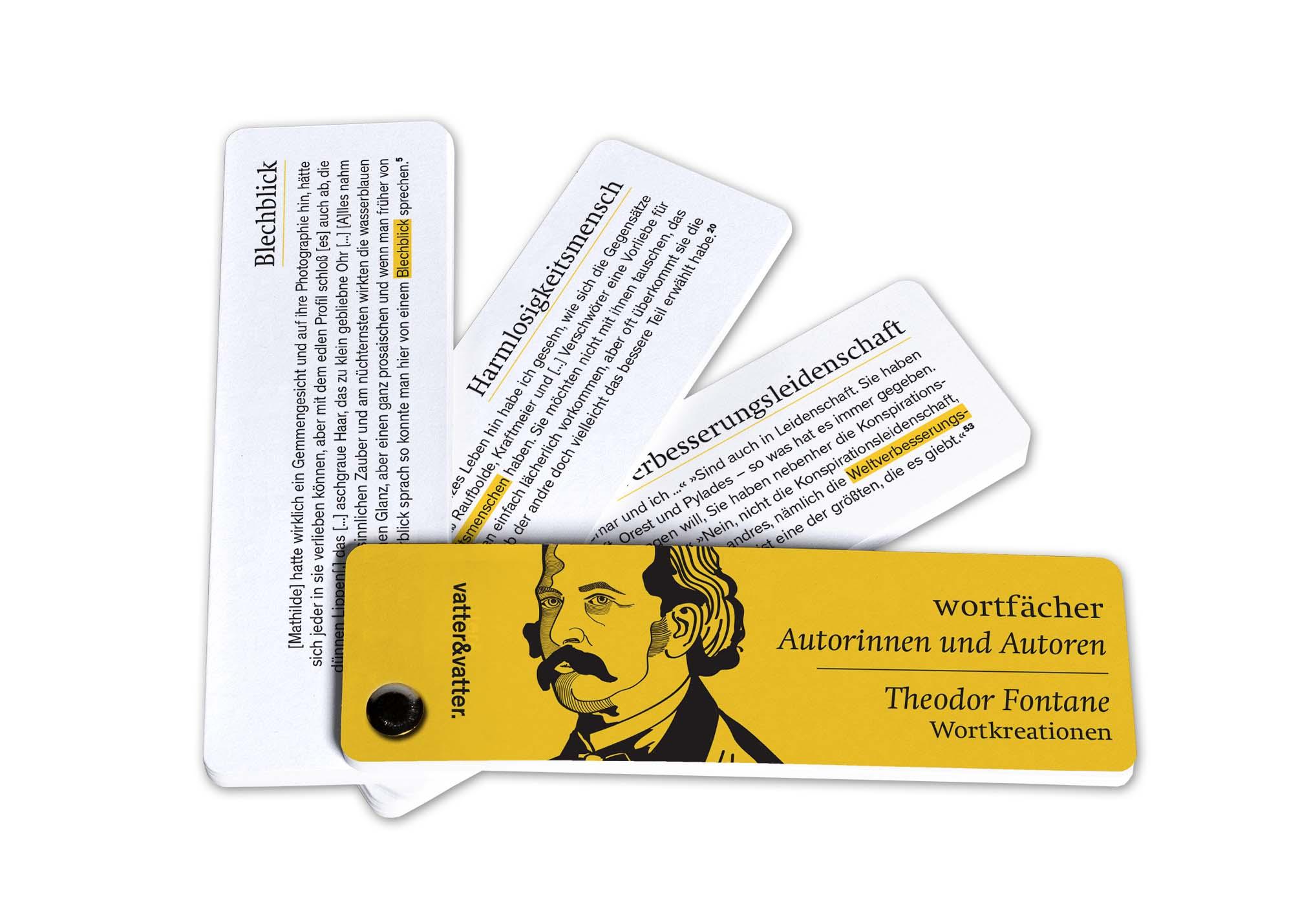 Cover: 9783952510407 | Wortfächer Theodor Fontane | Wortkreationen | Theodor Fontane | 61 S.