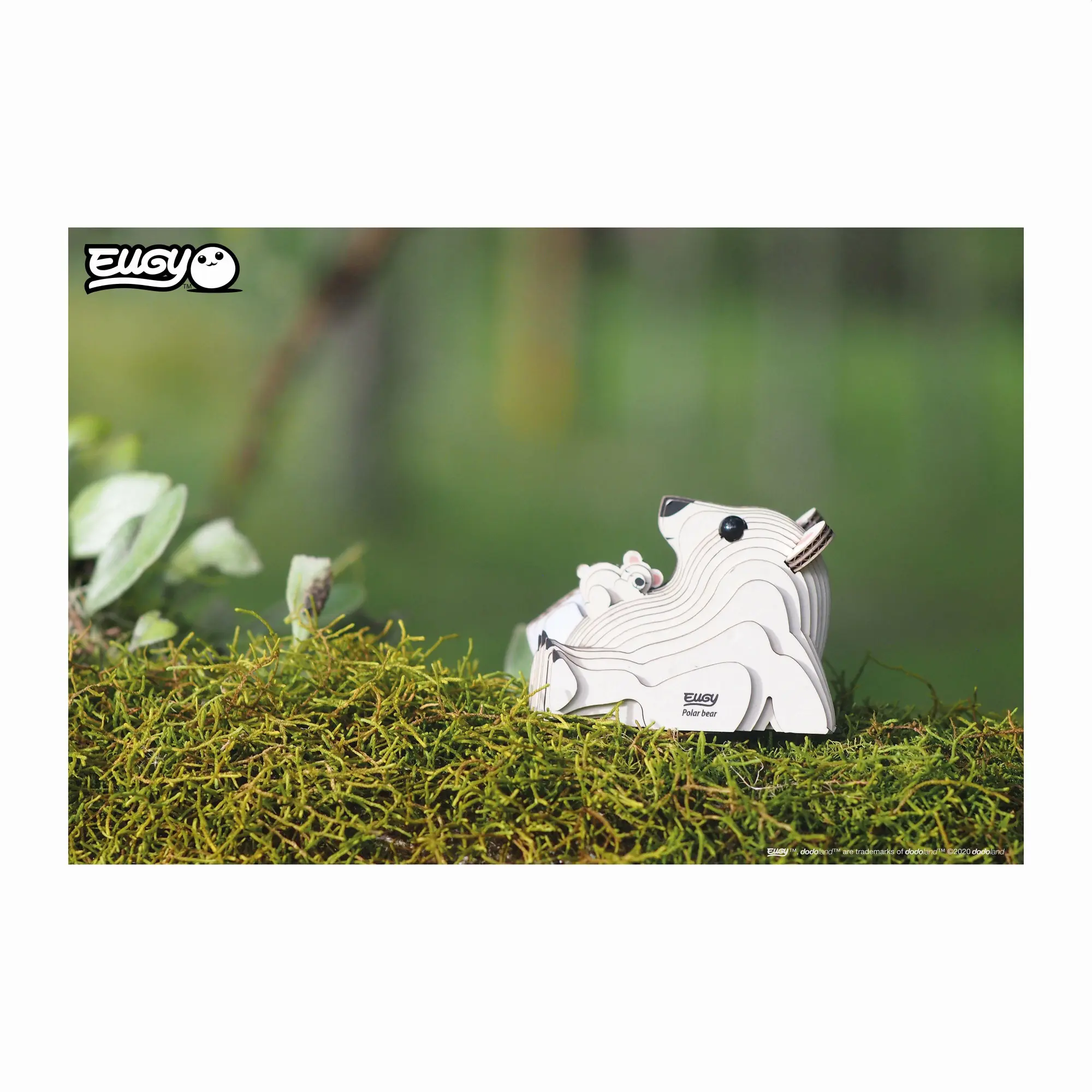 Bild: 9421035150507 | EUGY - 3D Bastelset Eisbär | Eugy | Deutsch | 2023 | EAN 9421035150507
