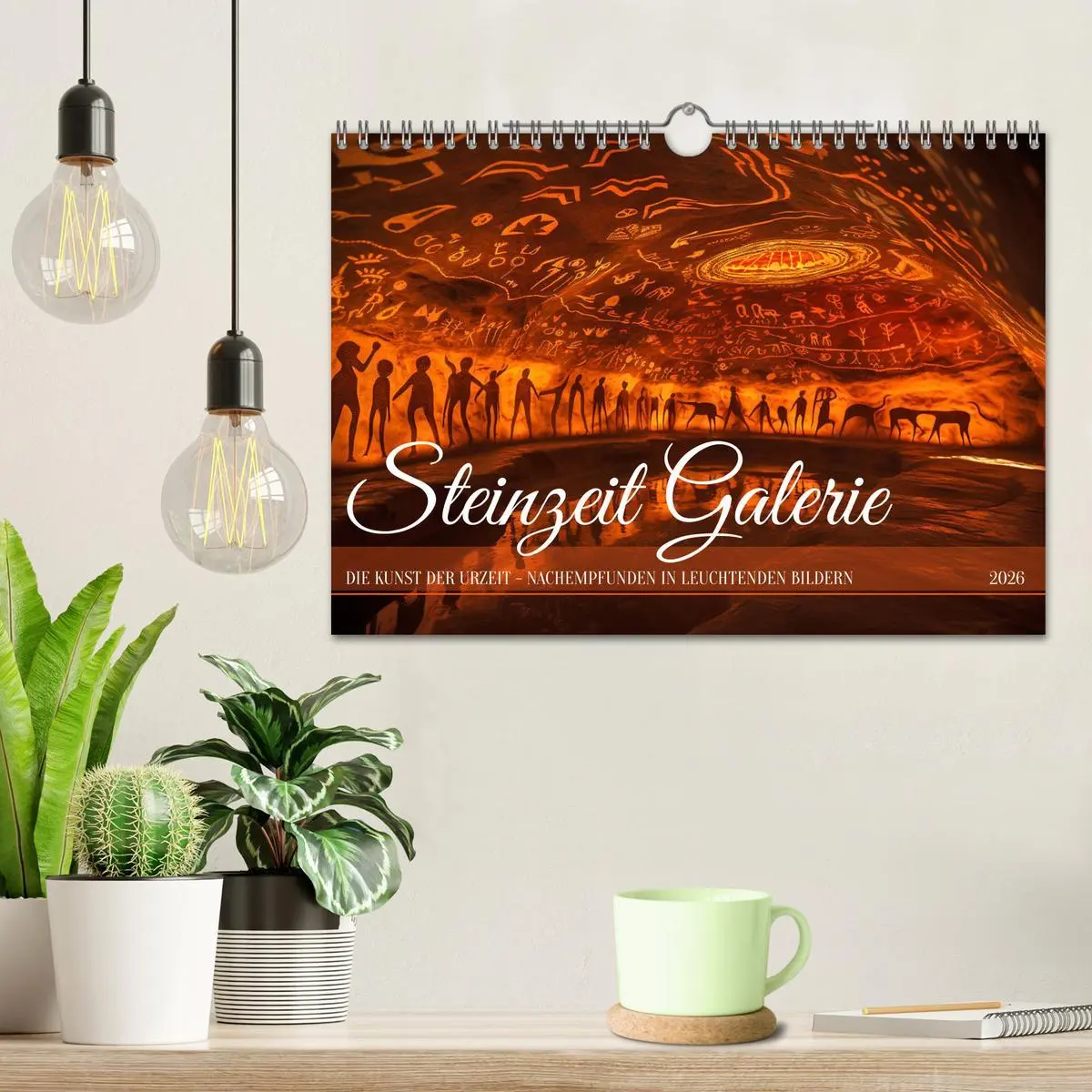 Bild: 9783457360507 | Steinzeit Galerie (Wandkalender 2026 DIN A4 quer), CALVENDO...