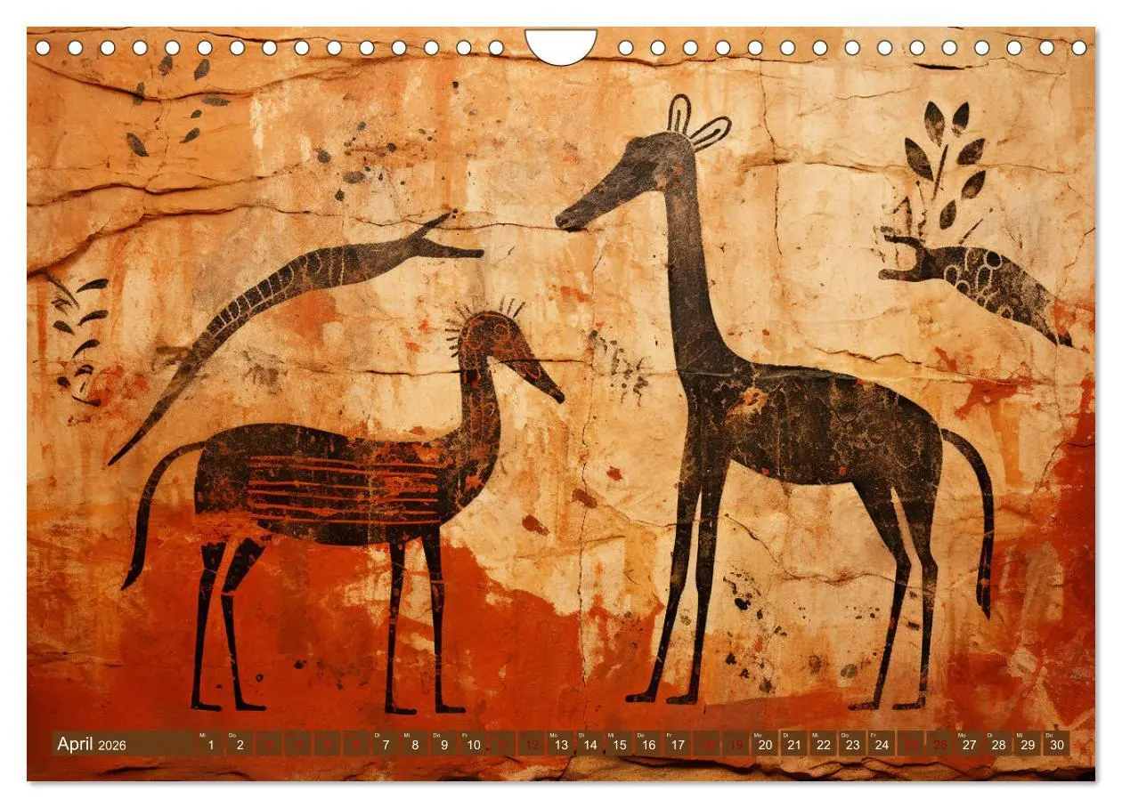 Bild: 9783457360507 | Steinzeit Galerie (Wandkalender 2026 DIN A4 quer), CALVENDO...