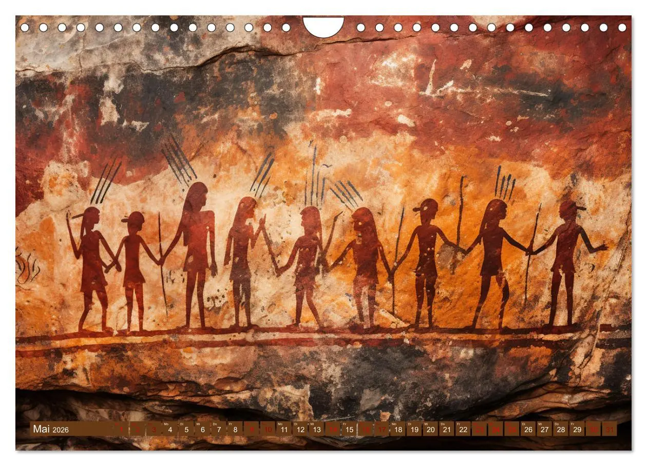 Bild: 9783457360507 | Steinzeit Galerie (Wandkalender 2026 DIN A4 quer), CALVENDO...