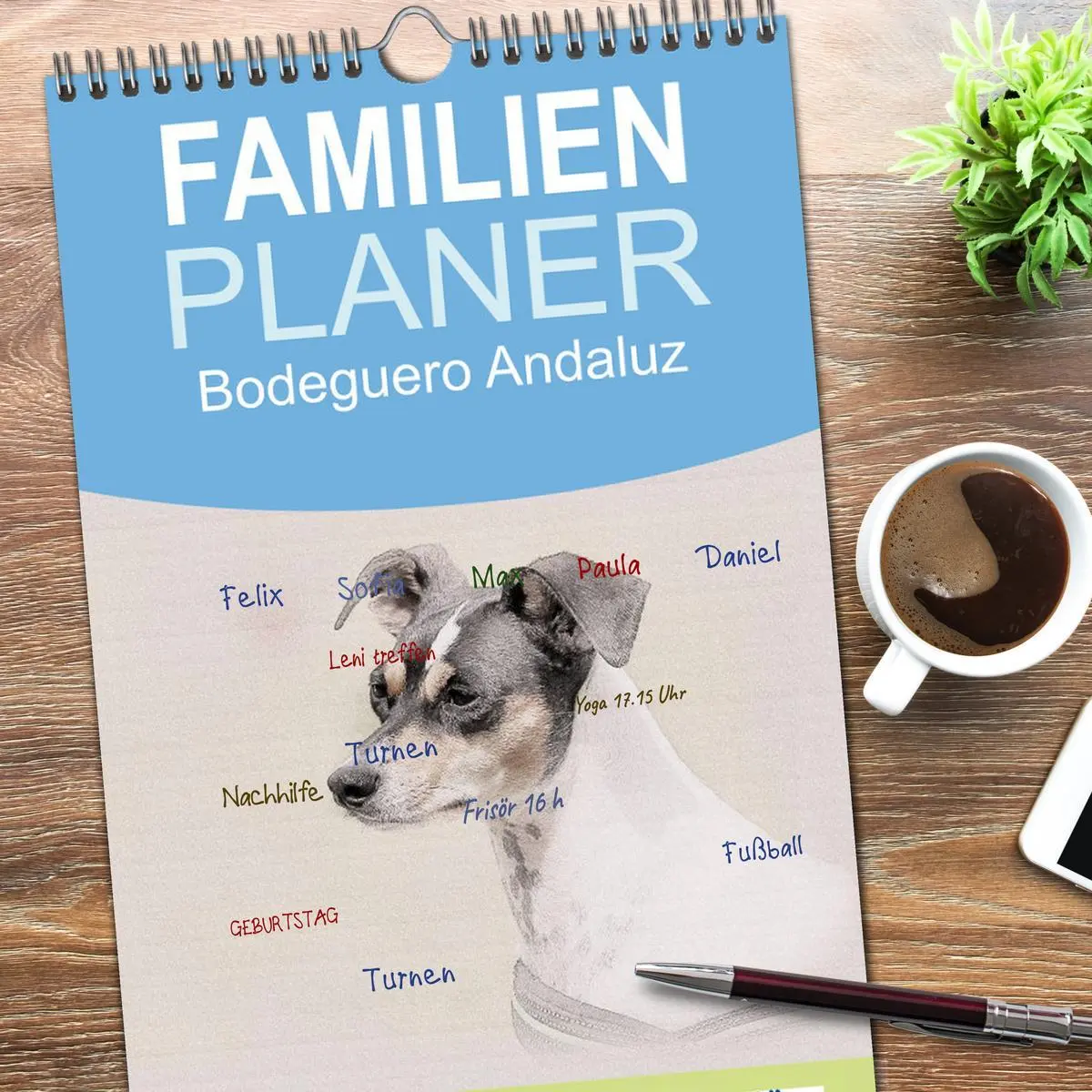 Bild: 9783516520507 | Familienplaner 2026 - Bodeguero Andaluz 2026 mit 5 Spalten...