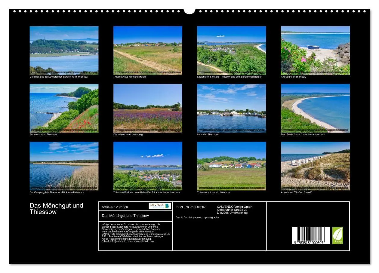 Bild: 9783516900507 | Das Mönchgut und Thiessow (hochwertiger Premium Wandkalender 2027...