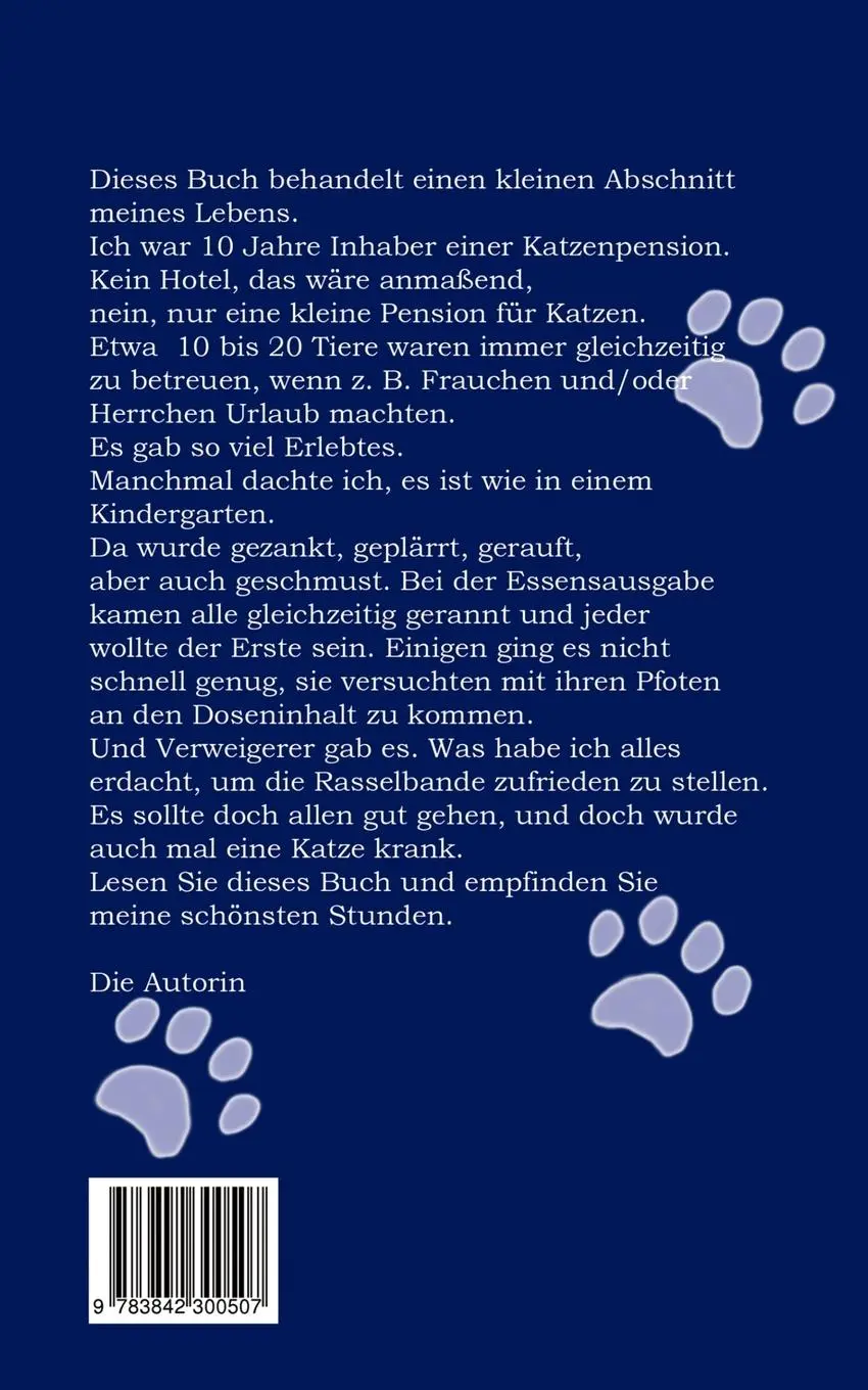 Rückseite: 9783842300507 | Die Katzenpension | Ruth Helga Mehl | Taschenbuch | 172 S. | Deutsch