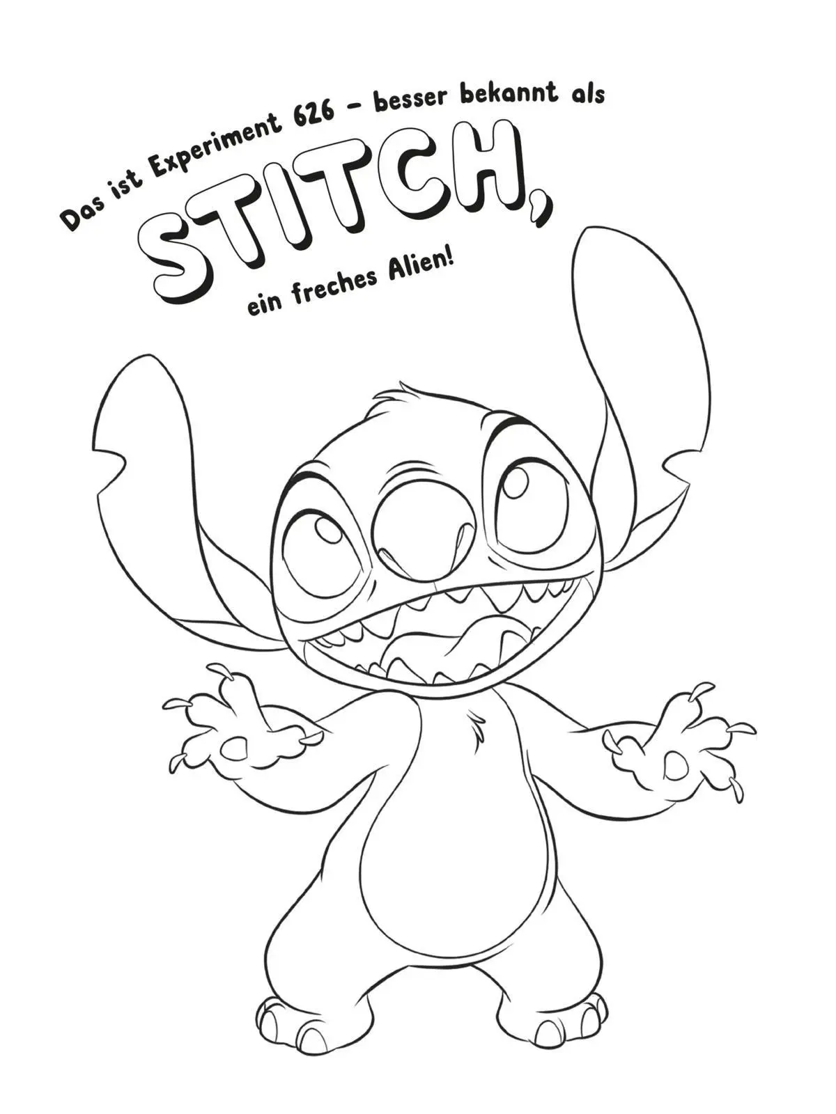 Bild: 9783845130507 | Disney Kreative Beschäftigung: Stitch: Mein liebstes Malbuch | Buch