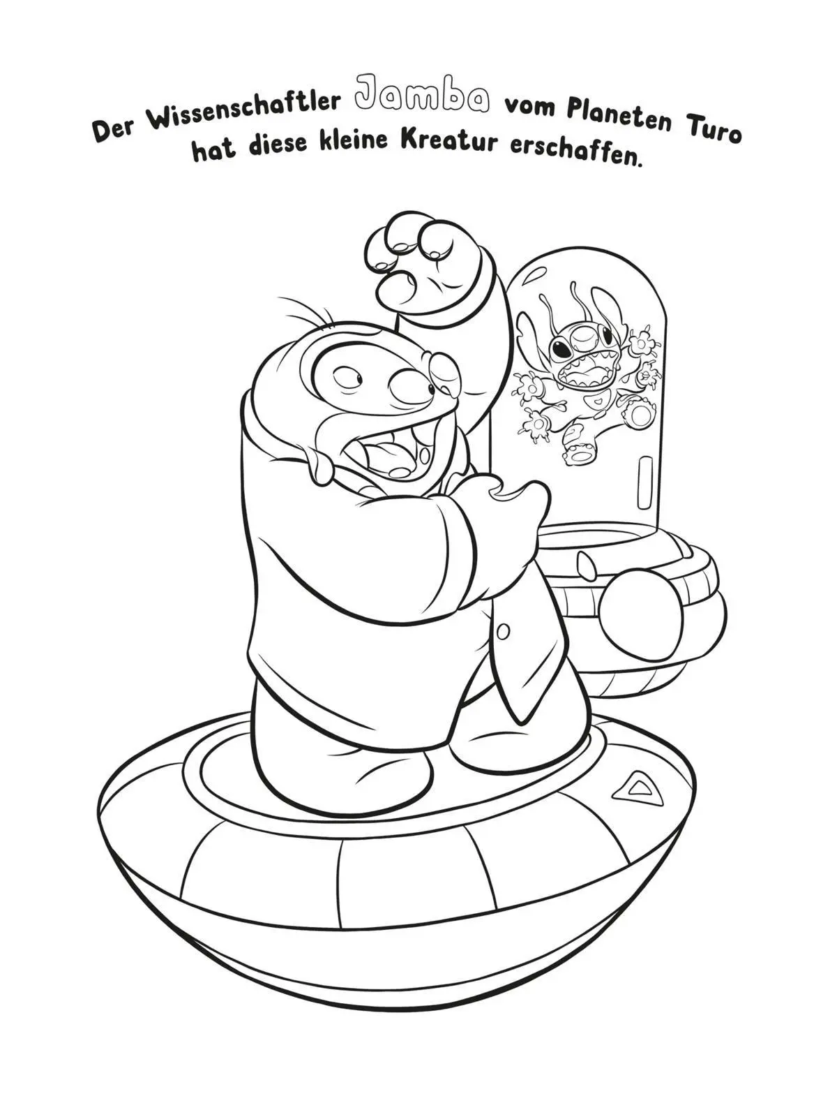 Bild: 9783845130507 | Disney Kreative Beschäftigung: Stitch: Mein liebstes Malbuch | Buch
