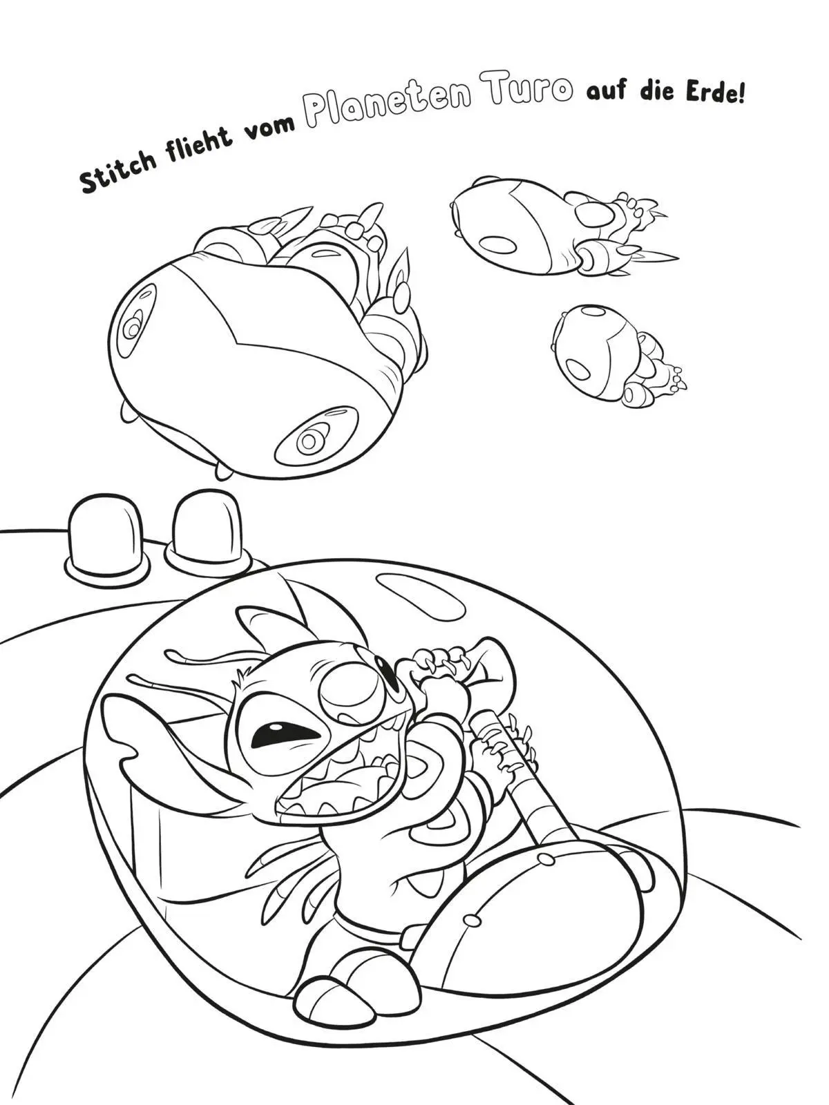 Bild: 9783845130507 | Disney Kreative Beschäftigung: Stitch: Mein liebstes Malbuch | Buch