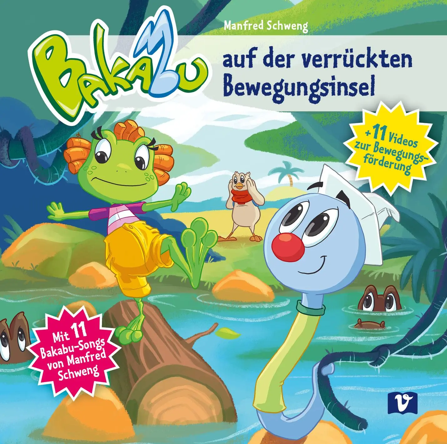 Cover: 9783903300507 | Bakabu auf der verrückten Bewegungsinsel | Ferdinand Auhser (u. a.)