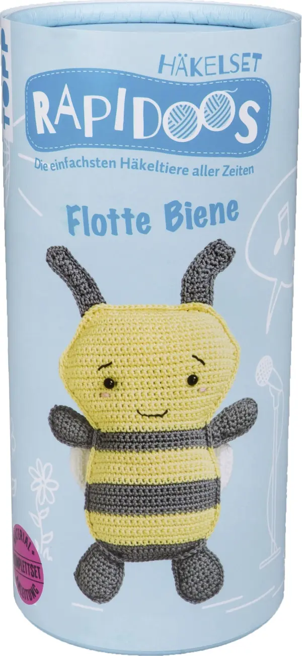 Cover: 4007742180607 | Rapidoos Häkelset Flotte Biene | Jillian Hewitt | Mehrteiliges Produkt