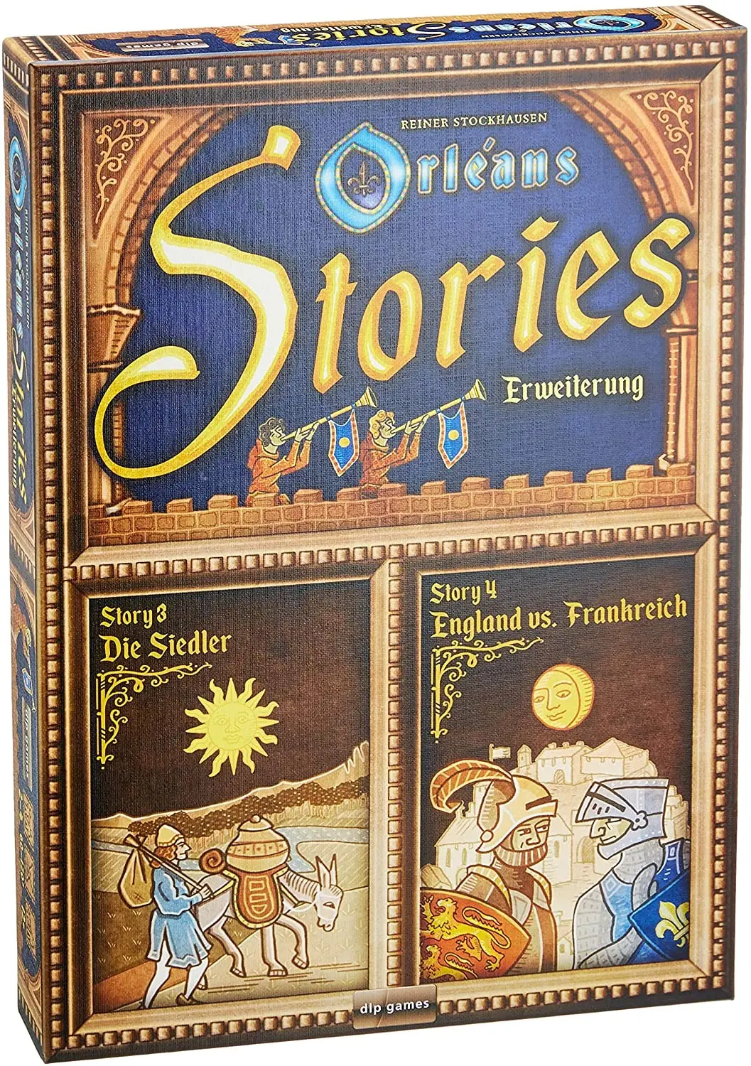 Cover: 4260184330607 | Orléans Stories 3 &amp; 4 [Erweiterung] (deutsch) | Orléans | DLP01057