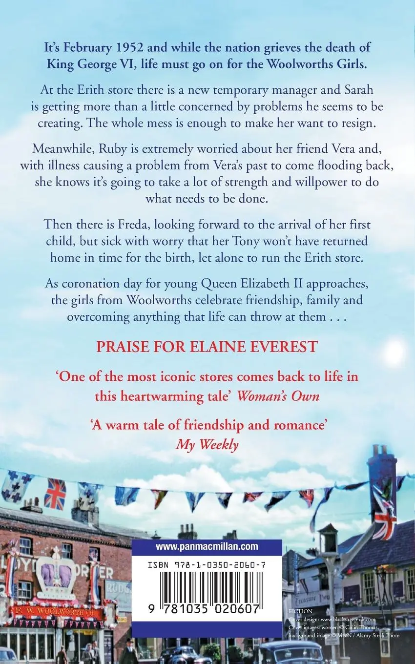 Rückseite: 9781035020607 | Celebrations for the Woolworths Girls | Elaine Everest | Taschenbuch