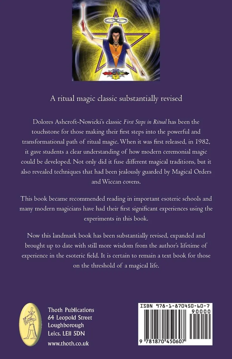 Rückseite: 9781870450607 | FIRST STEPS IN RITUAL | Dolores Ashcroft-Nowicki | Taschenbuch | 2014