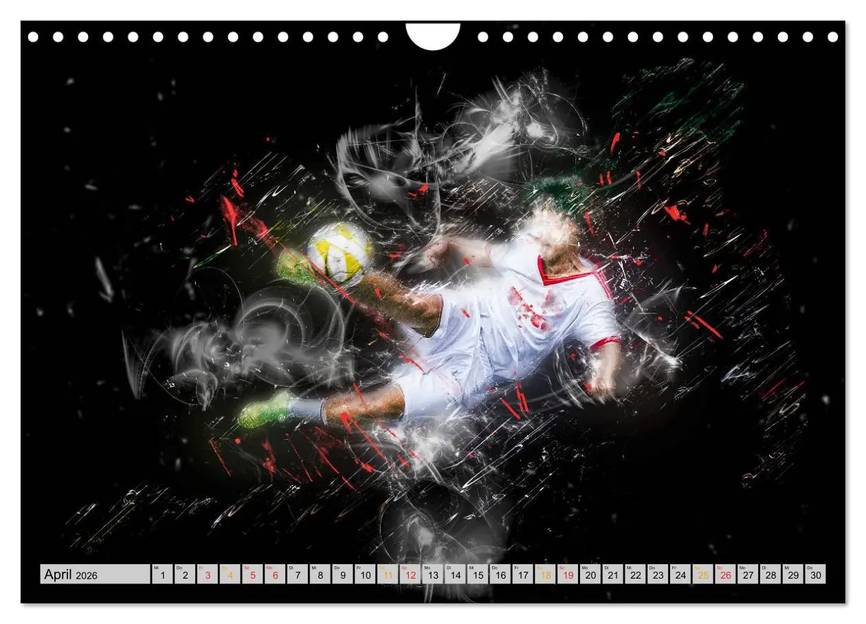 Bild: 9783457730607 | Fußball - extrem (Wandkalender 2026 DIN A4 quer), CALVENDO...