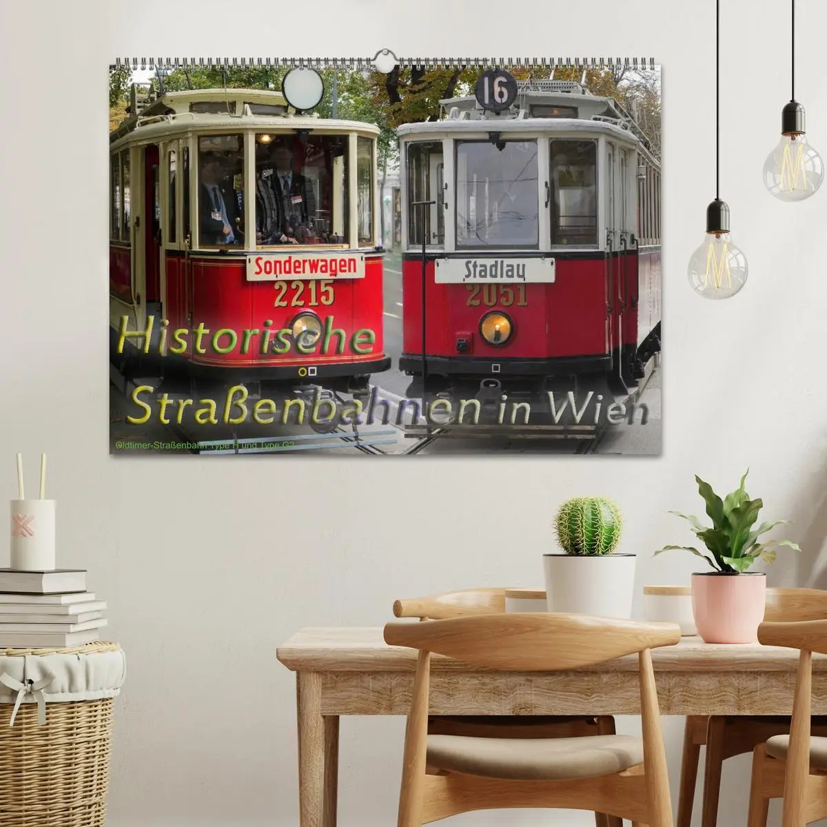 Bild: 9783457970607 | Historische Straßenbahnen in Wien (Wandkalender 2026 DIN A2 quer),...