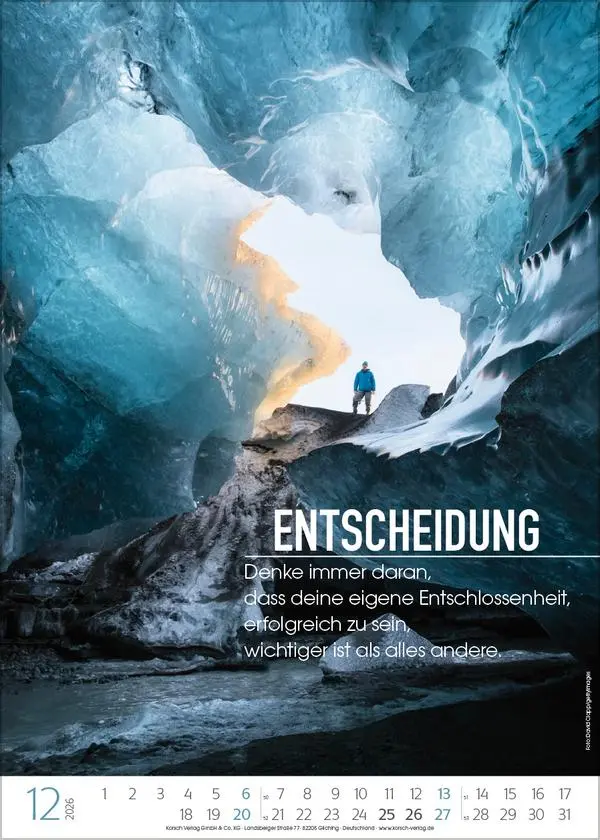Bild: 9783731890607 | Motivation 2026 | Verlag Korsch | Kalender | Spiralbindung | 13 S.