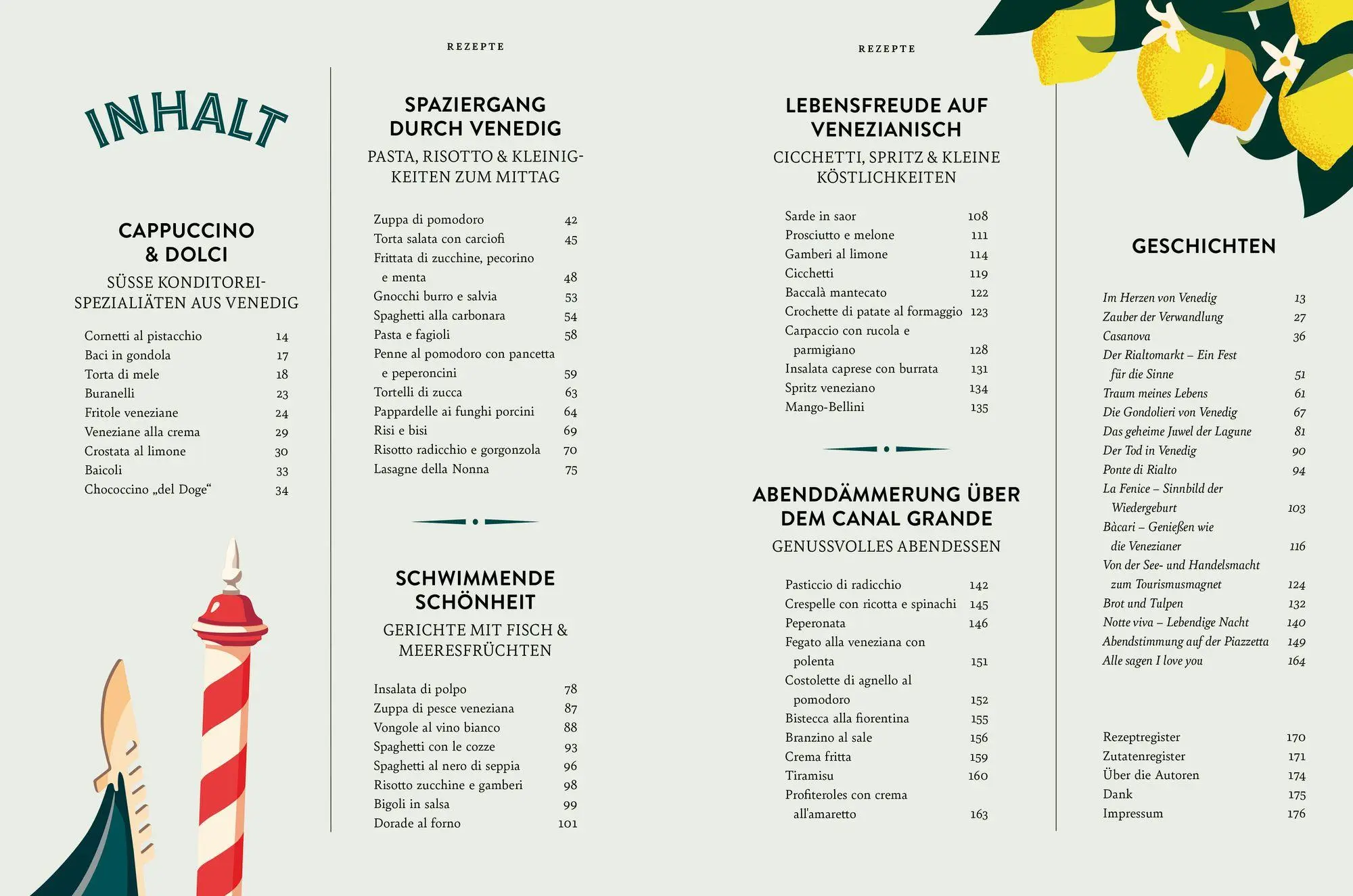 Bild: 9783756710607 | Ti Amo Venezia | Rezepte und Geschichten aus der Lagunenstadt | Buch