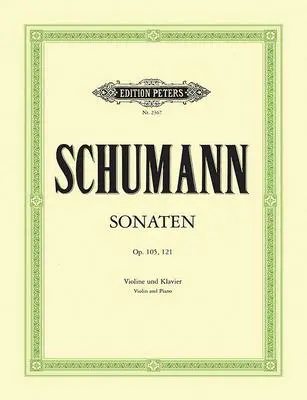 Cover: 9790014010607 | Sonaten Op.105 And Op.121 | Robert Schumann | Taschenbuch | Buch