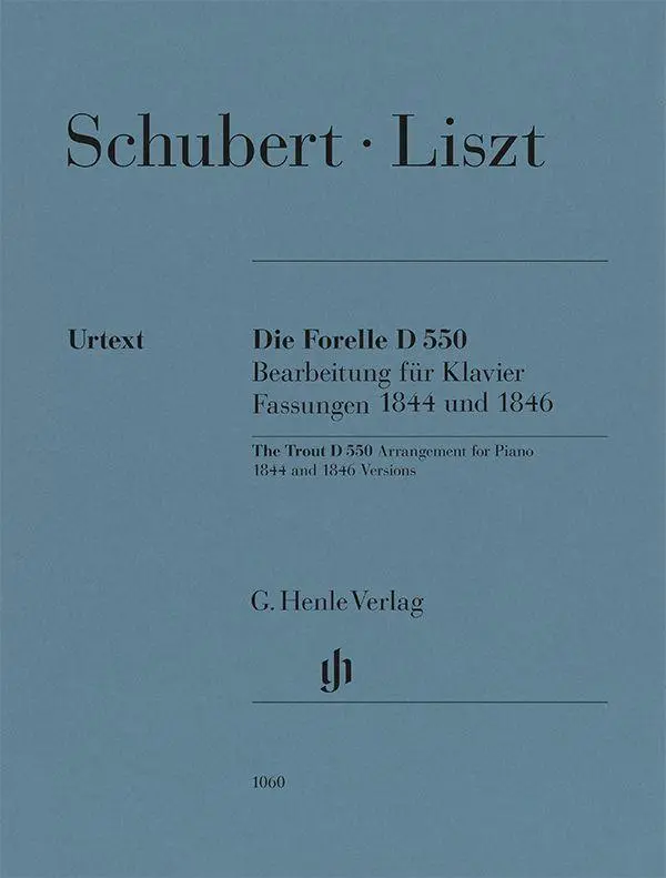 Cover: 9790201810607 | Franz Liszt - Die Forelle D 550, Fassungen 1844 und 1846 | Taschenbuch