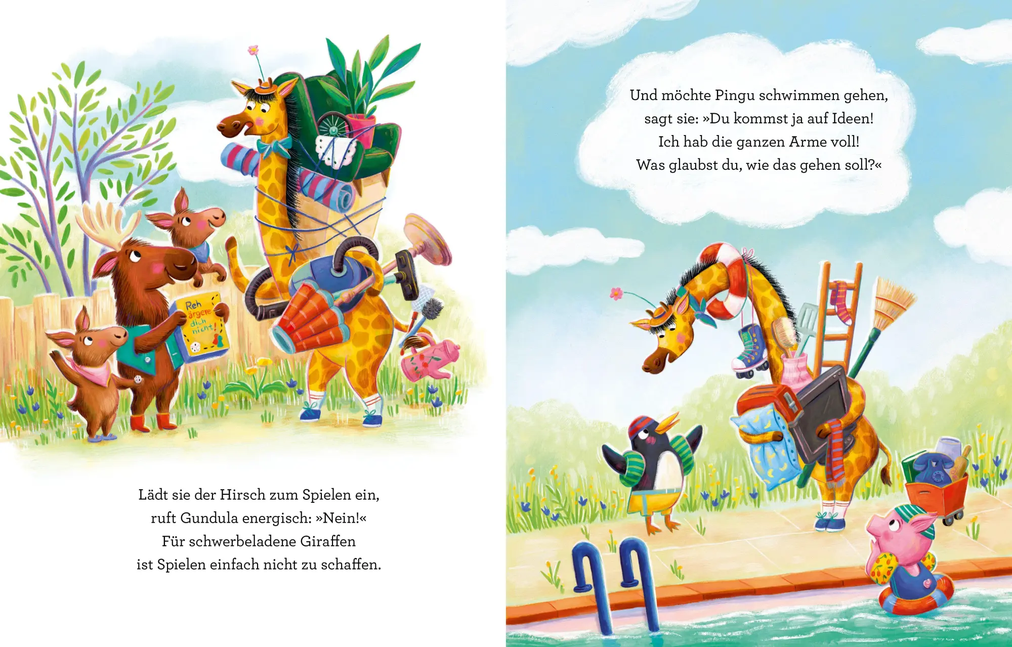 Bild: 9783219120707 | Das große Giraffen-Geraffel | Lisa Tyukodi-Tengler | Buch | 32 S.