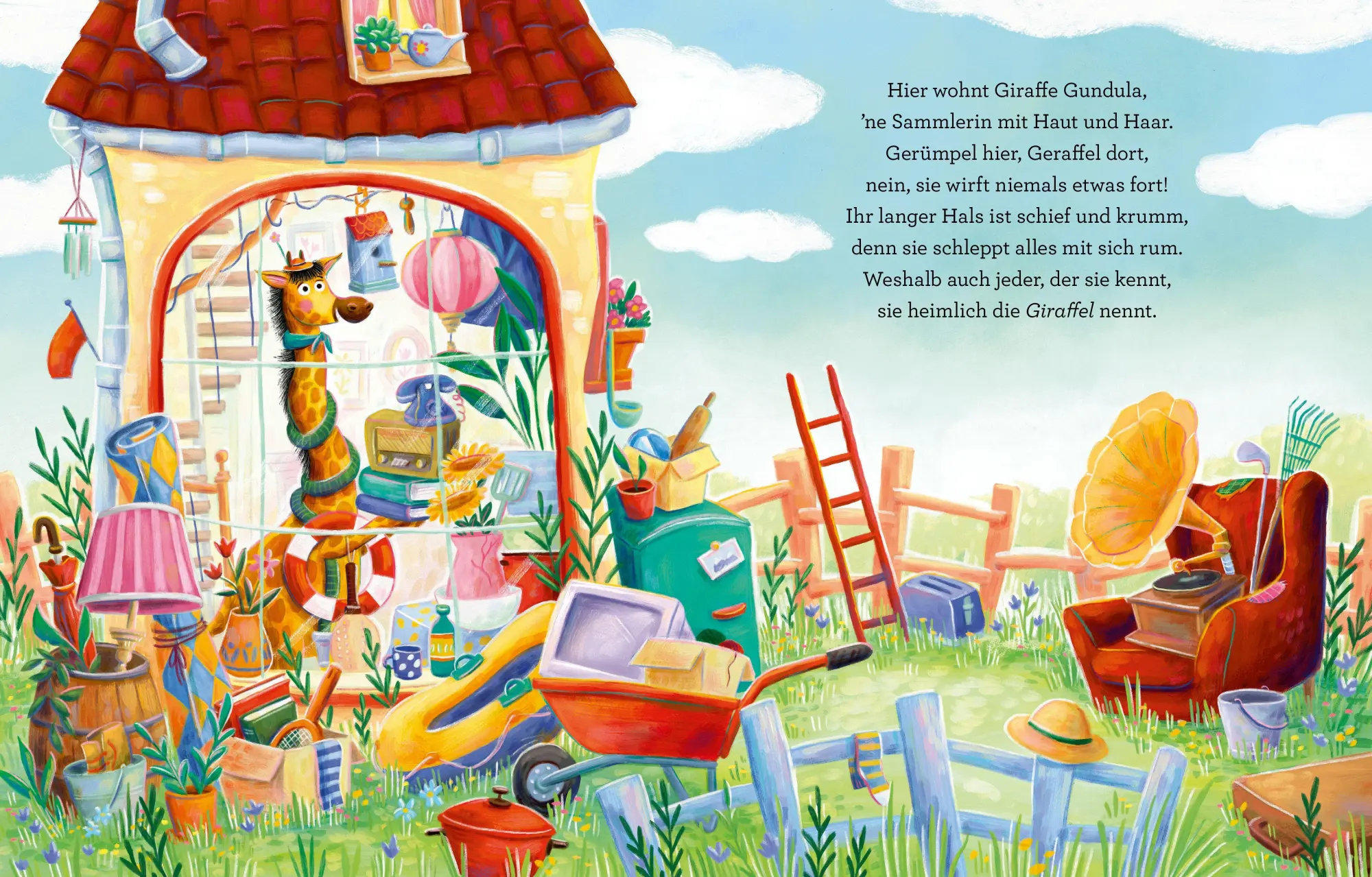 Bild: 9783219120707 | Das große Giraffen-Geraffel | Lisa Tyukodi-Tengler | Buch | 32 S.