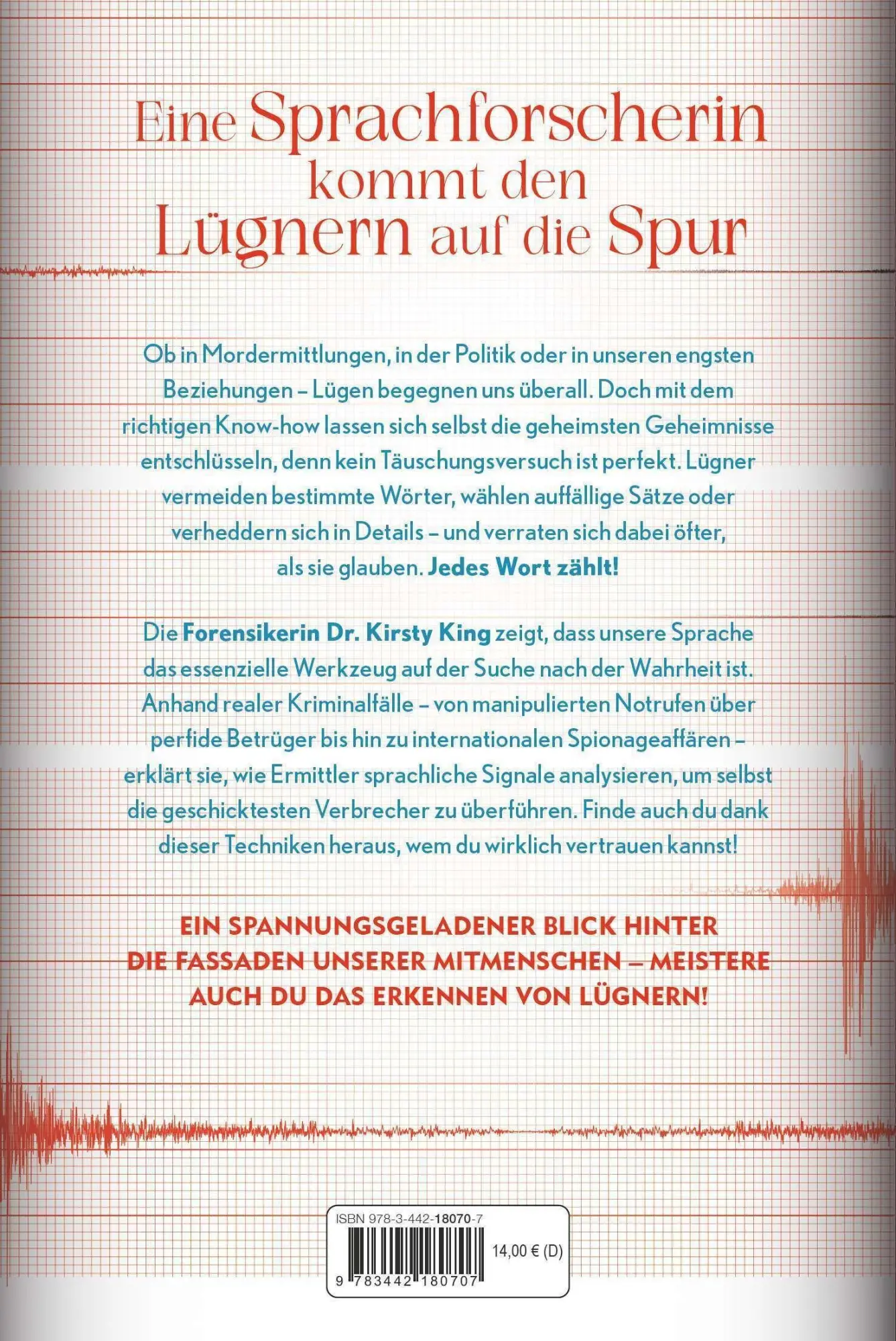 Bild: 9783442180707 | Die Sprache der Lüge | Kirsty King | Taschenbuch | 224 S. | Deutsch