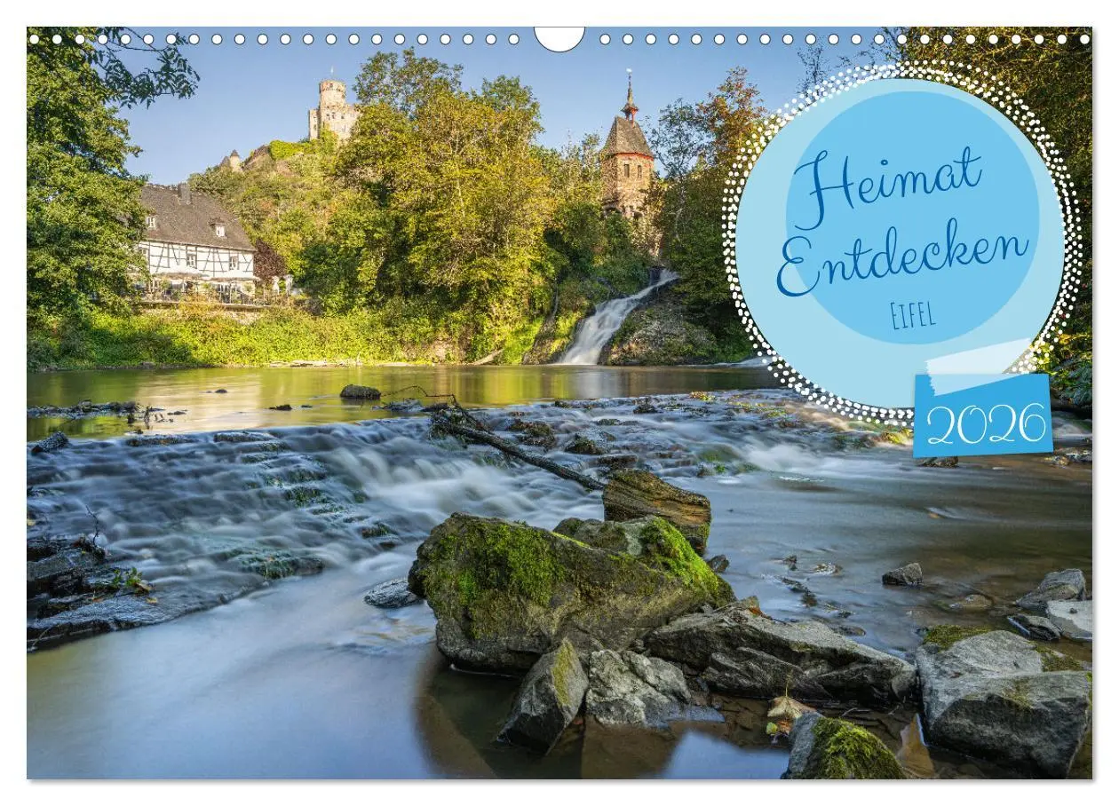 Cover: 9783457270707 | Heimat Entdecken - Eifel (Wandkalender 2026 DIN A3 quer), CALVENDO...