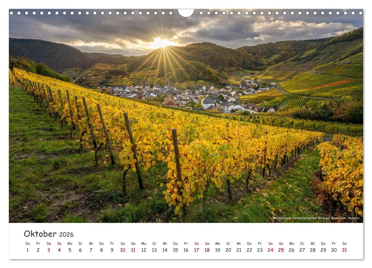 Bild: 9783457270707 | Heimat Entdecken - Eifel (Wandkalender 2026 DIN A3 quer), CALVENDO...