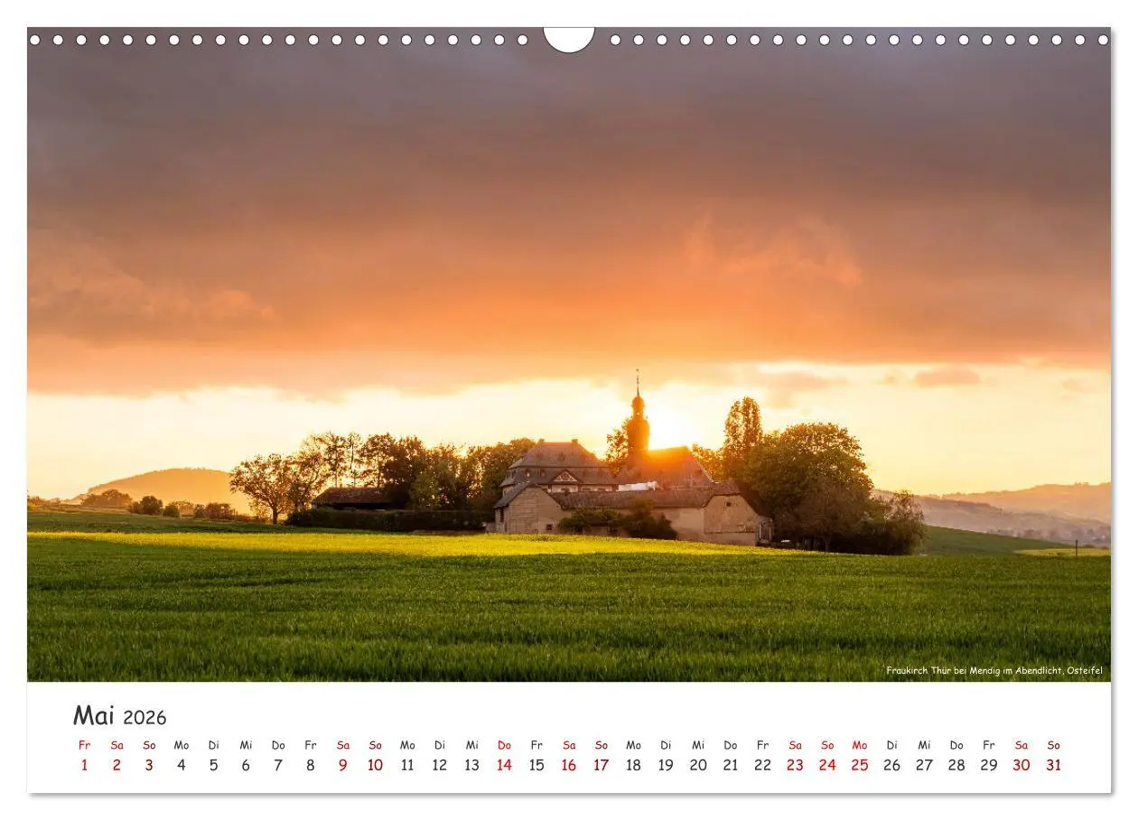 Bild: 9783457270707 | Heimat Entdecken - Eifel (Wandkalender 2026 DIN A3 quer), CALVENDO...