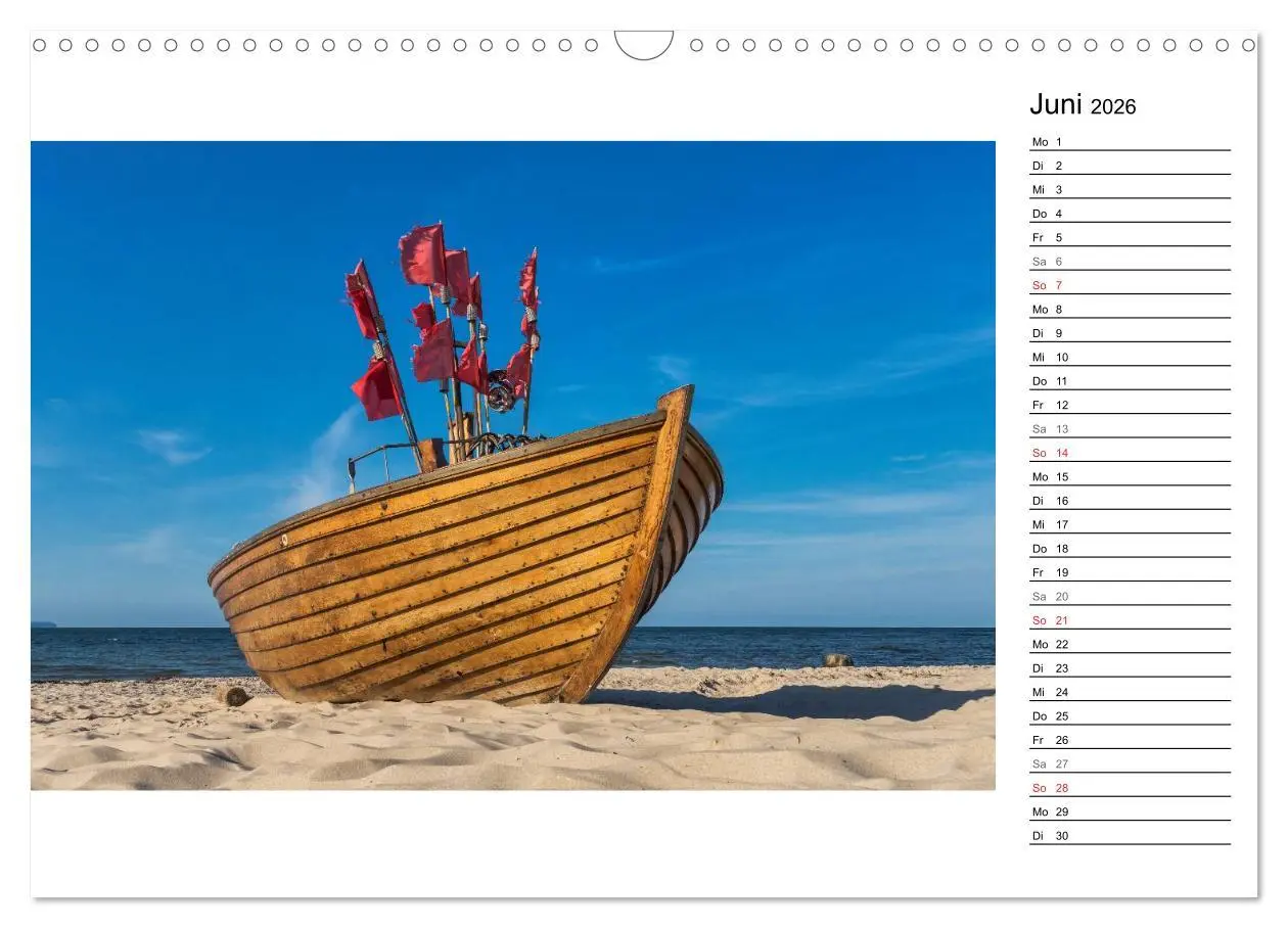 Bild: 9783457960707 | Ostseebad Binz - Zeit für Erholung (Wandkalender 2026 DIN A3 quer),...