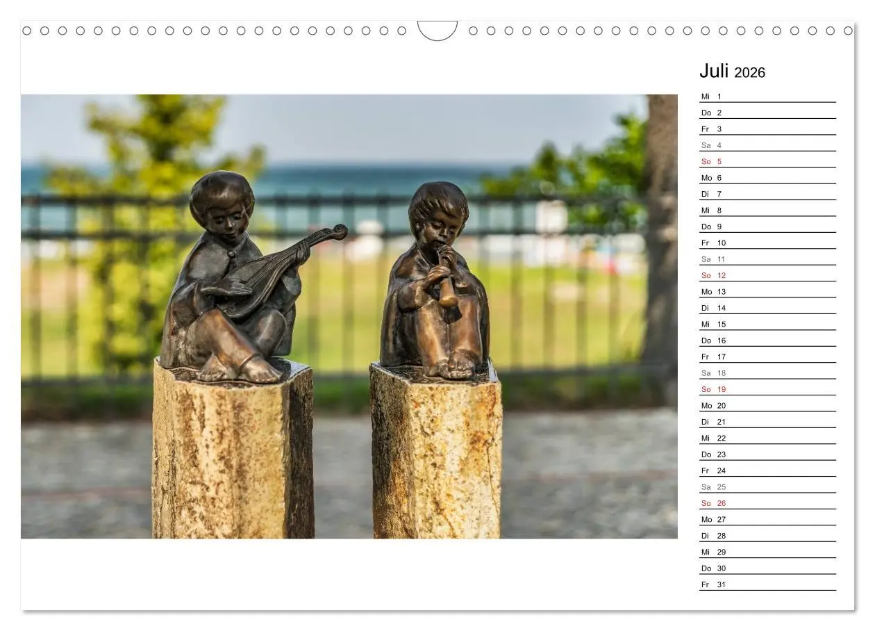 Bild: 9783457960707 | Ostseebad Binz - Zeit für Erholung (Wandkalender 2026 DIN A3 quer),...