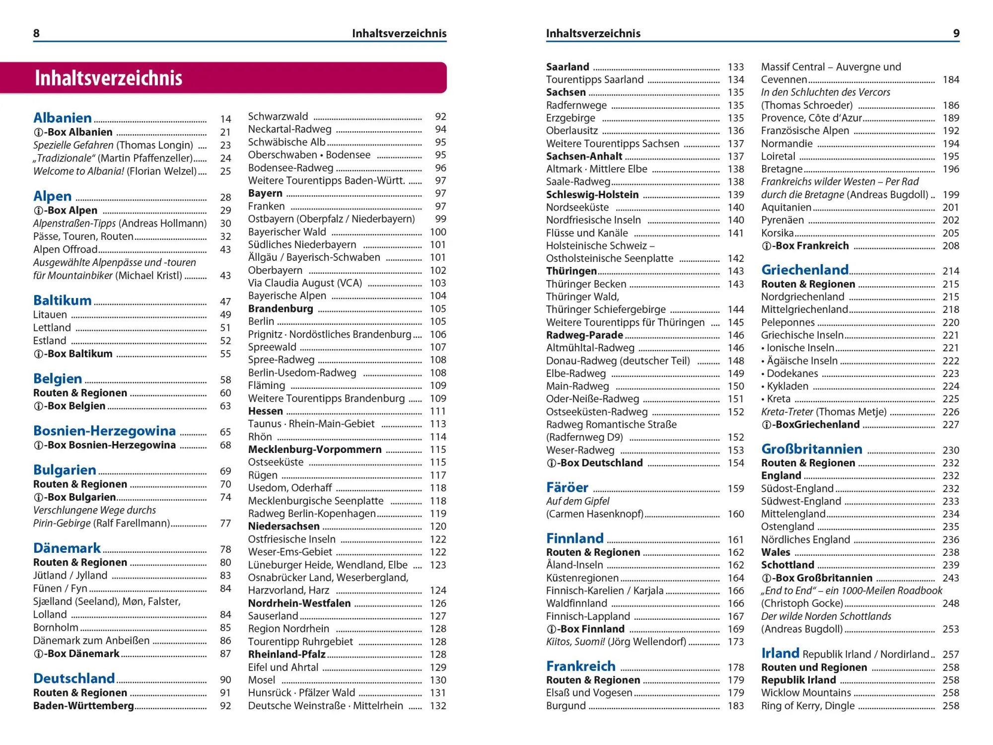 Bild: 9783689860707 | Reise Know-How Reiseführer Europa per Rad | Herbert Lindenberg | Buch