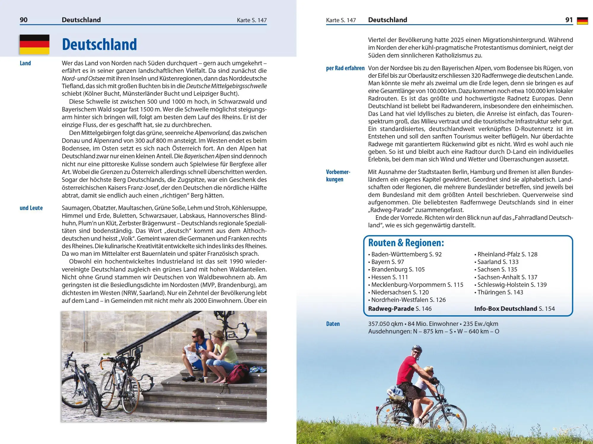 Bild: 9783689860707 | Reise Know-How Reiseführer Europa per Rad | Herbert Lindenberg | Buch