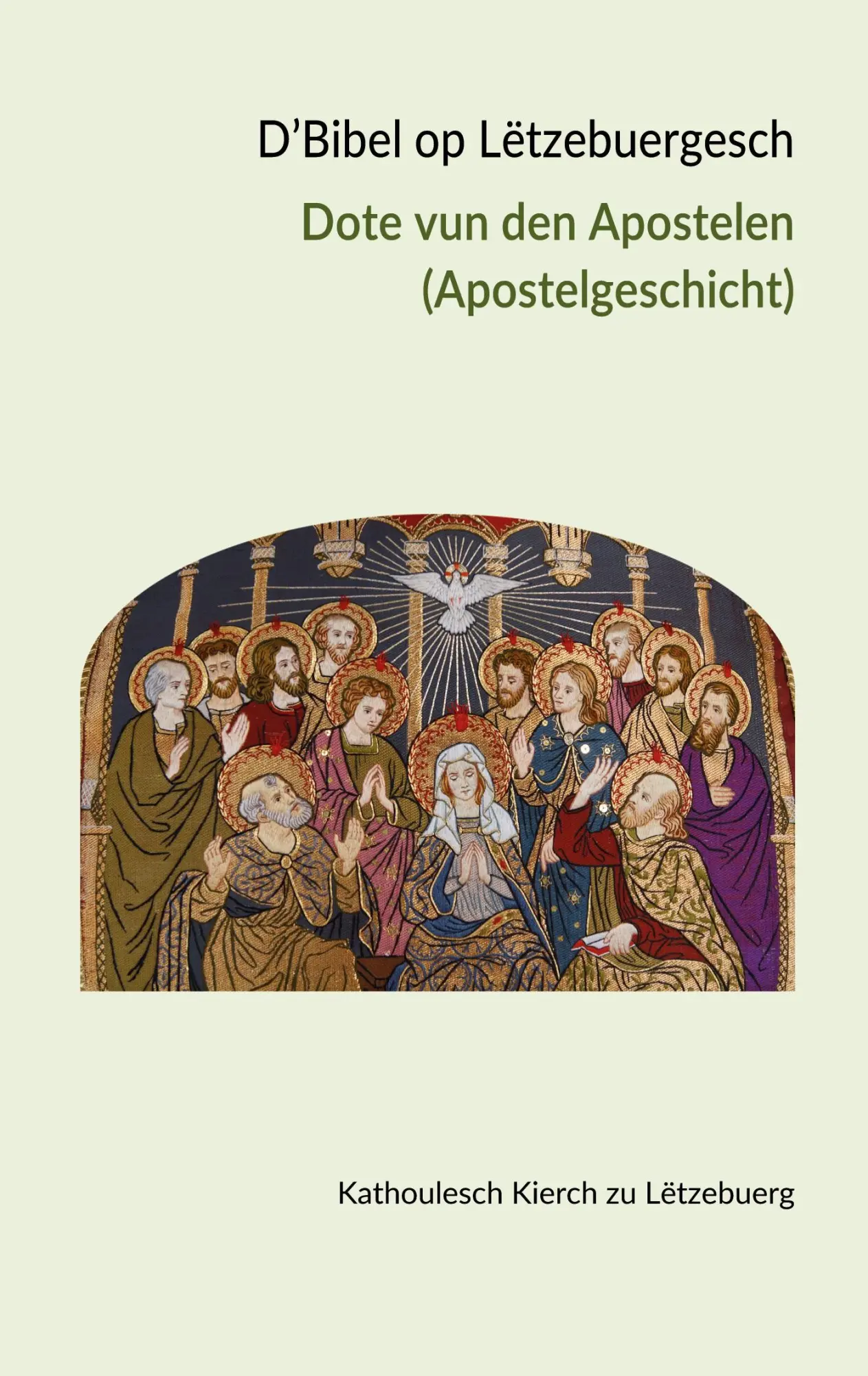 Cover: 9783695700707 | D'Bibel op Lëtzebuergesch - Dote vun den Apostelen | Luxemburg | Buch