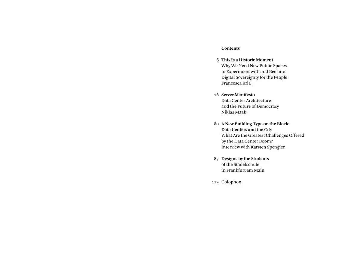 Bild: 9783775750707 | Server Manifesto | Niklas Maak | Taschenbuch | 112 S. | Englisch