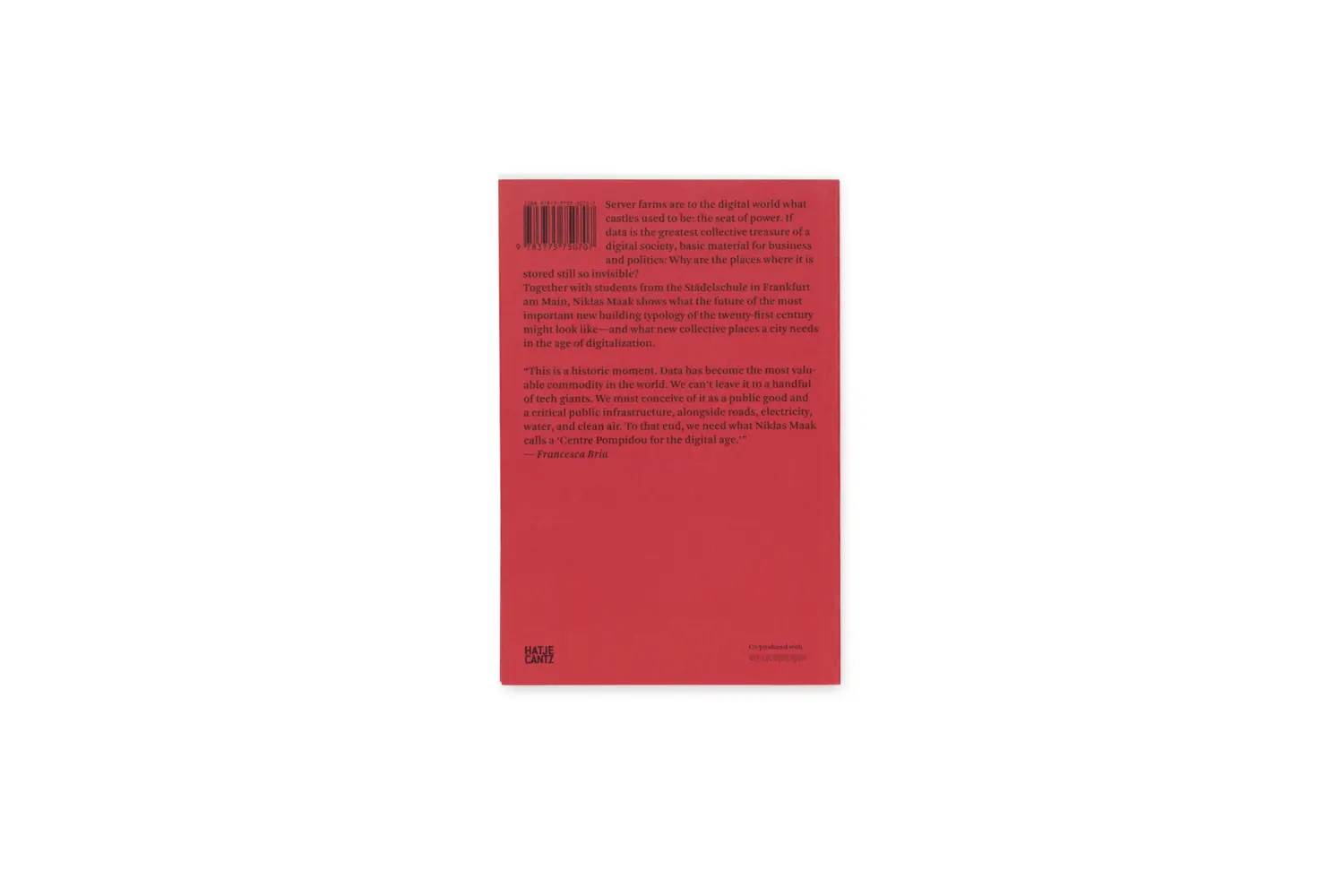 Bild: 9783775750707 | Server Manifesto | Niklas Maak | Taschenbuch | 112 S. | Englisch
