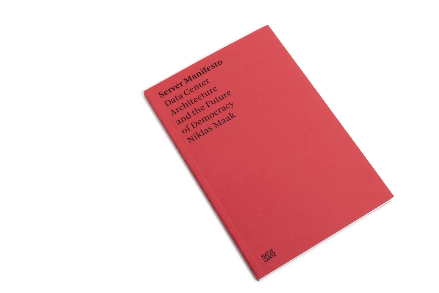 Bild: 9783775750707 | Server Manifesto | Niklas Maak | Taschenbuch | 112 S. | Englisch