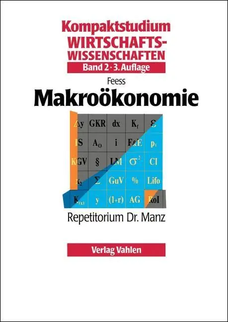 Cover: 9783800630707 | Makroökonomie | Kompaktstudium Wirtschaftswissenschaften 2 | Feess