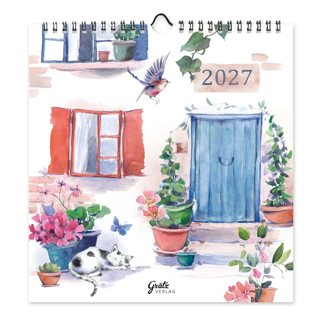 Cover: 9783911060707 | Kalender Naturliebe Katze 2027 | Sophia Drescher | Kalender | 13 S.