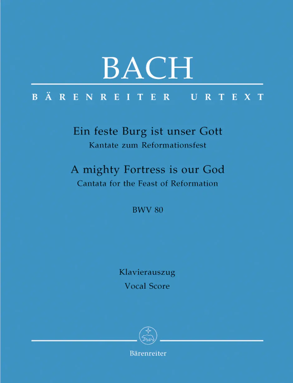 Cover: 9790006490707 | Cantata BWV 80 Ein feste Burg ist unser Gott | Johann Sebastian Bach