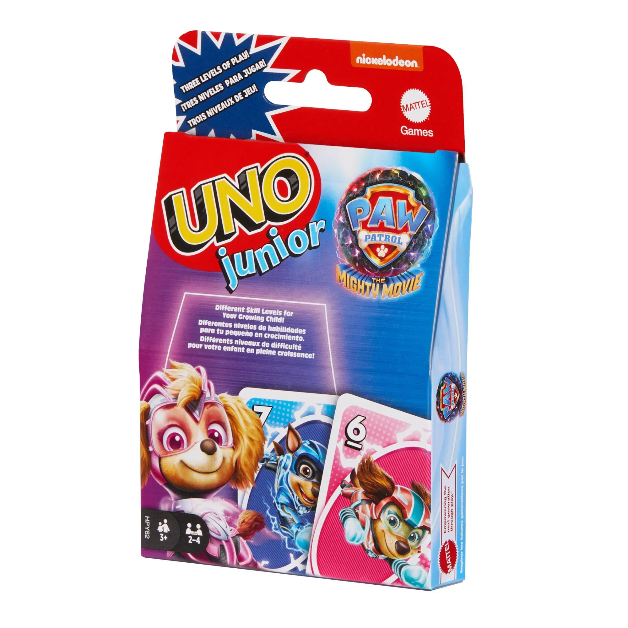 Cover: 194735170807 | UNO Junior Paw Patrol 2 | Spiel | HPY62 | Deutsch | 2024 | Mattel GmbH