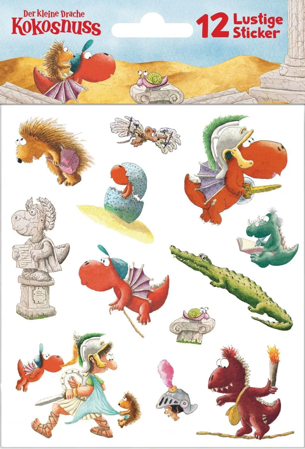 Cover: 4250938800807 | Der kleine Drache Kokosnuss - Sticker | Ingo Siegner | Deutsch | 2019