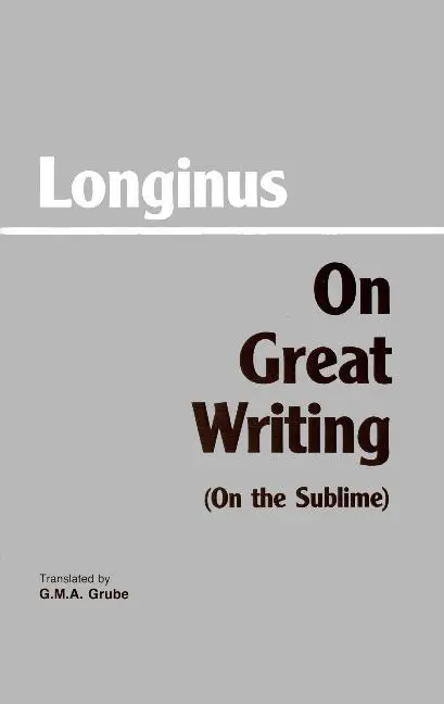 Cover: 9780872200807 | On Great Writing (On the Sublime) | Longinus | Taschenbuch | Englisch