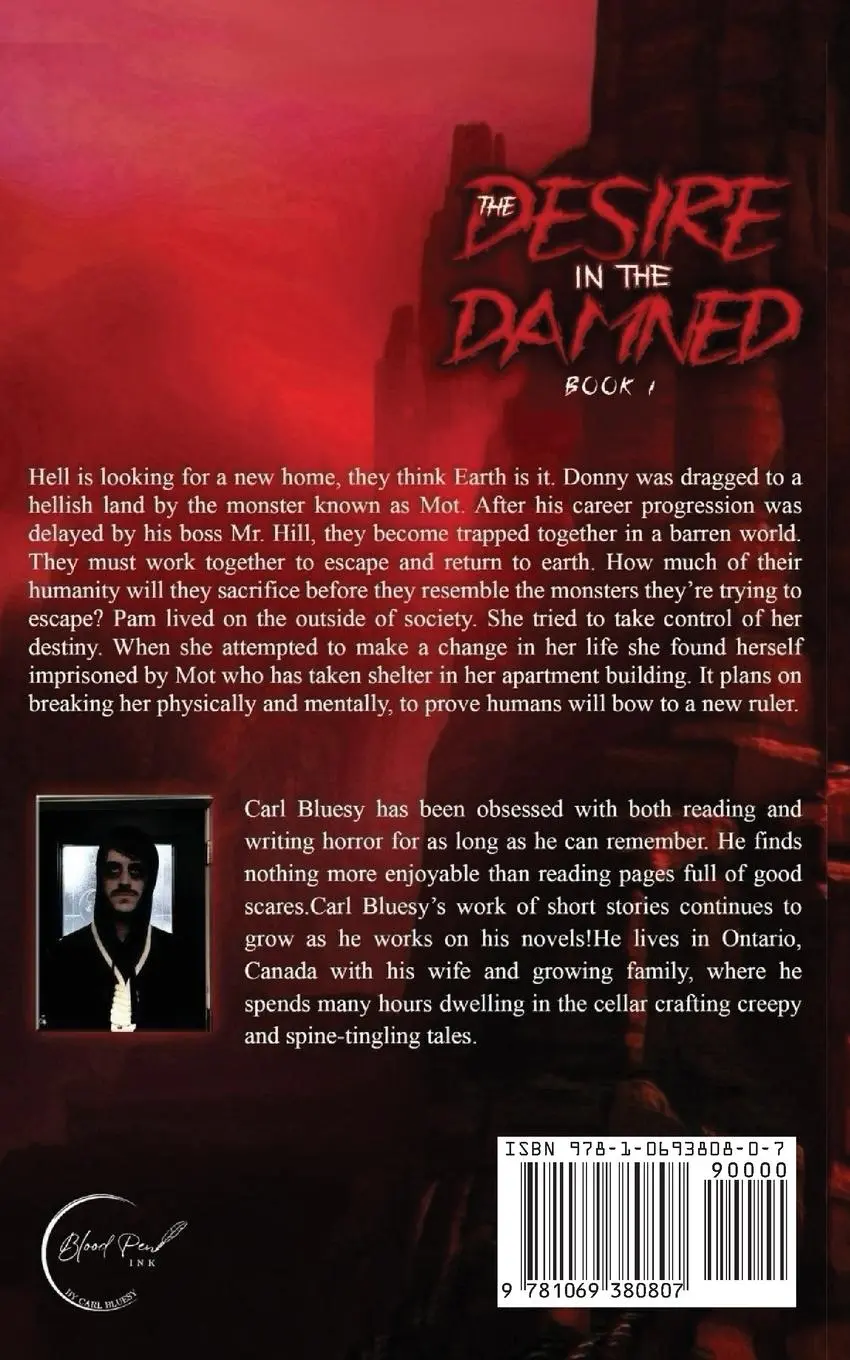 Rückseite: 9781069380807 | The Desire in The Damned | Carl Blusey | Taschenbuch | Englisch | 2025