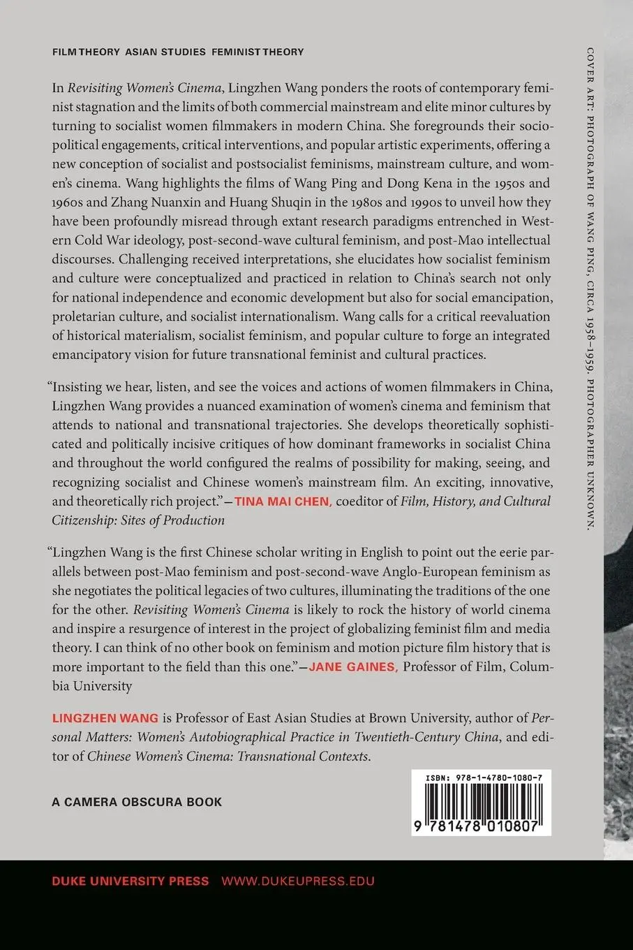 Rückseite: 9781478010807 | Revisiting Women's Cinema | Lingzhen Wang | Taschenbuch | Englisch