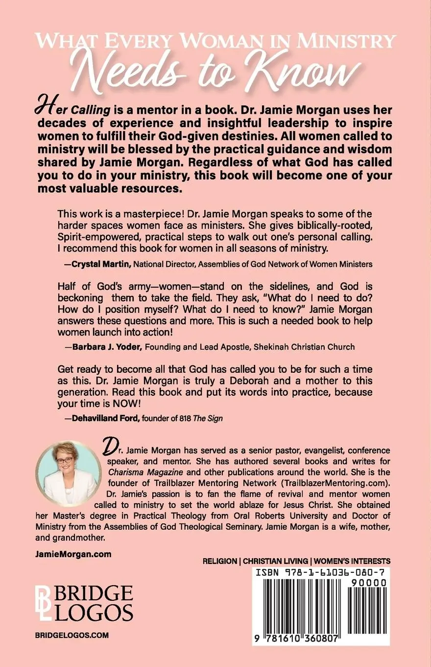 Rückseite: 9781610360807 | Her Calling | A Woman's Guide to Fulfilling Her God-Given Destiny