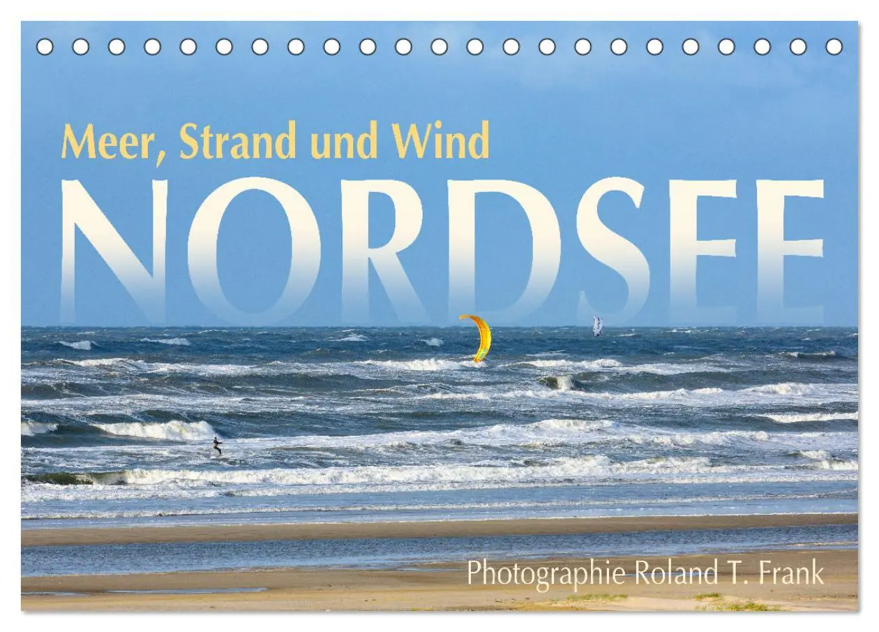 Cover: 9783457400807 | Nordsee, Meer, Strand und Wind (Tischkalender 2026 DIN A5 quer),...