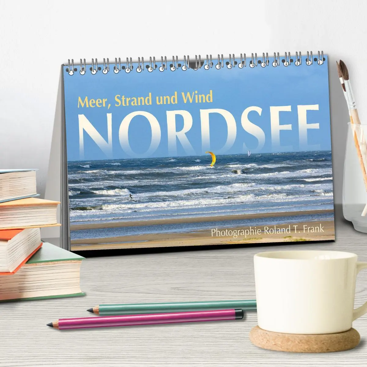 Bild: 9783457400807 | Nordsee, Meer, Strand und Wind (Tischkalender 2026 DIN A5 quer),...