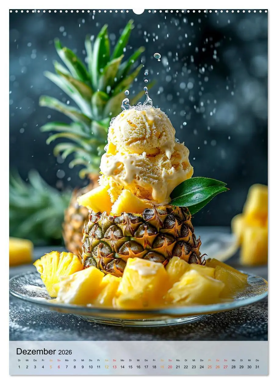 Bild: 9783516280807 | Eis - Raffinessen für Gourmets (hochwertiger Premium Wandkalender...